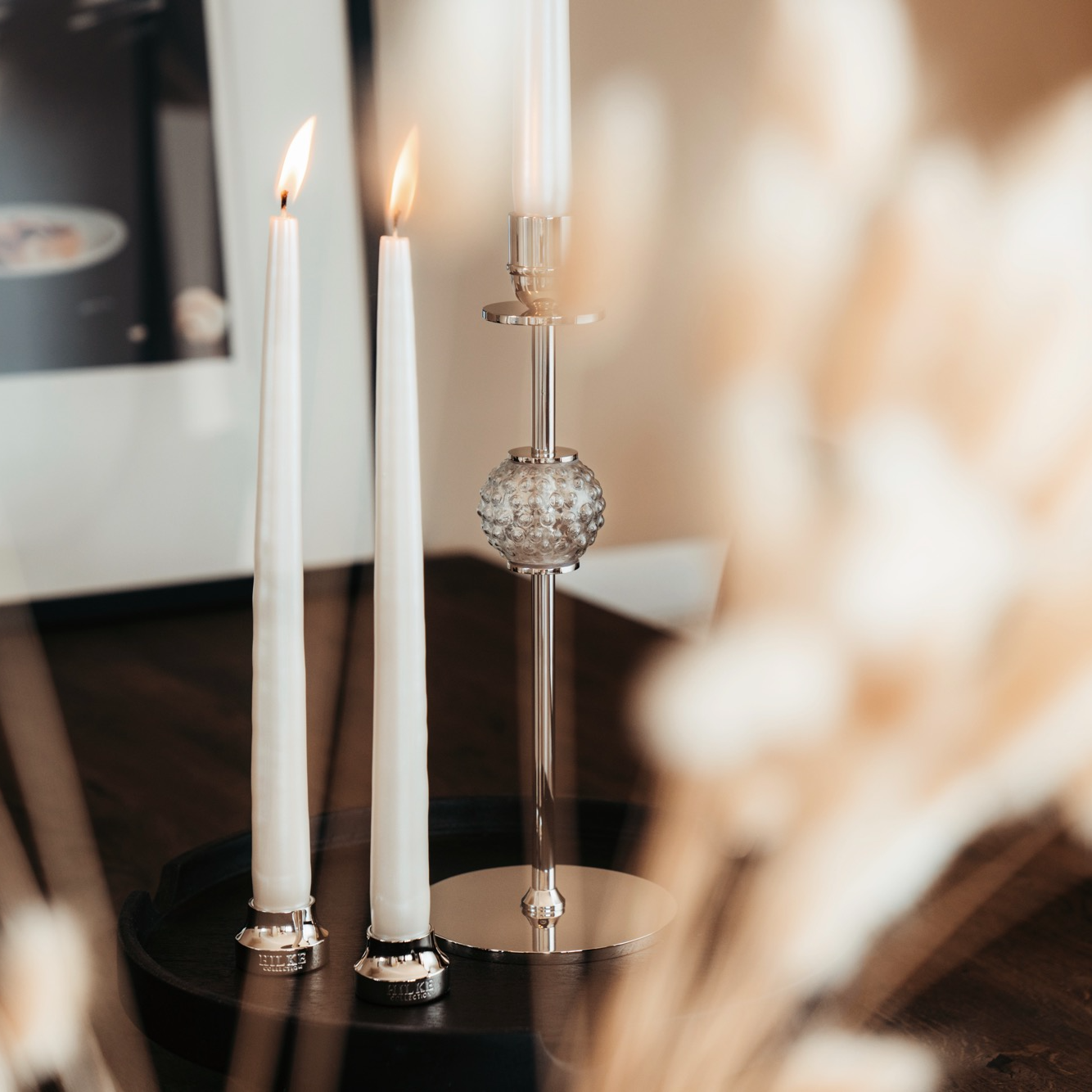 Ljusstake, La luna - 30cm