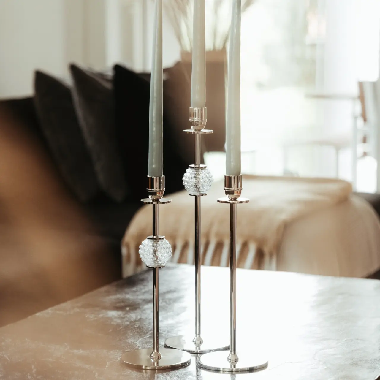 VISNINGSEX - Ljusstake, La luna - 40cm