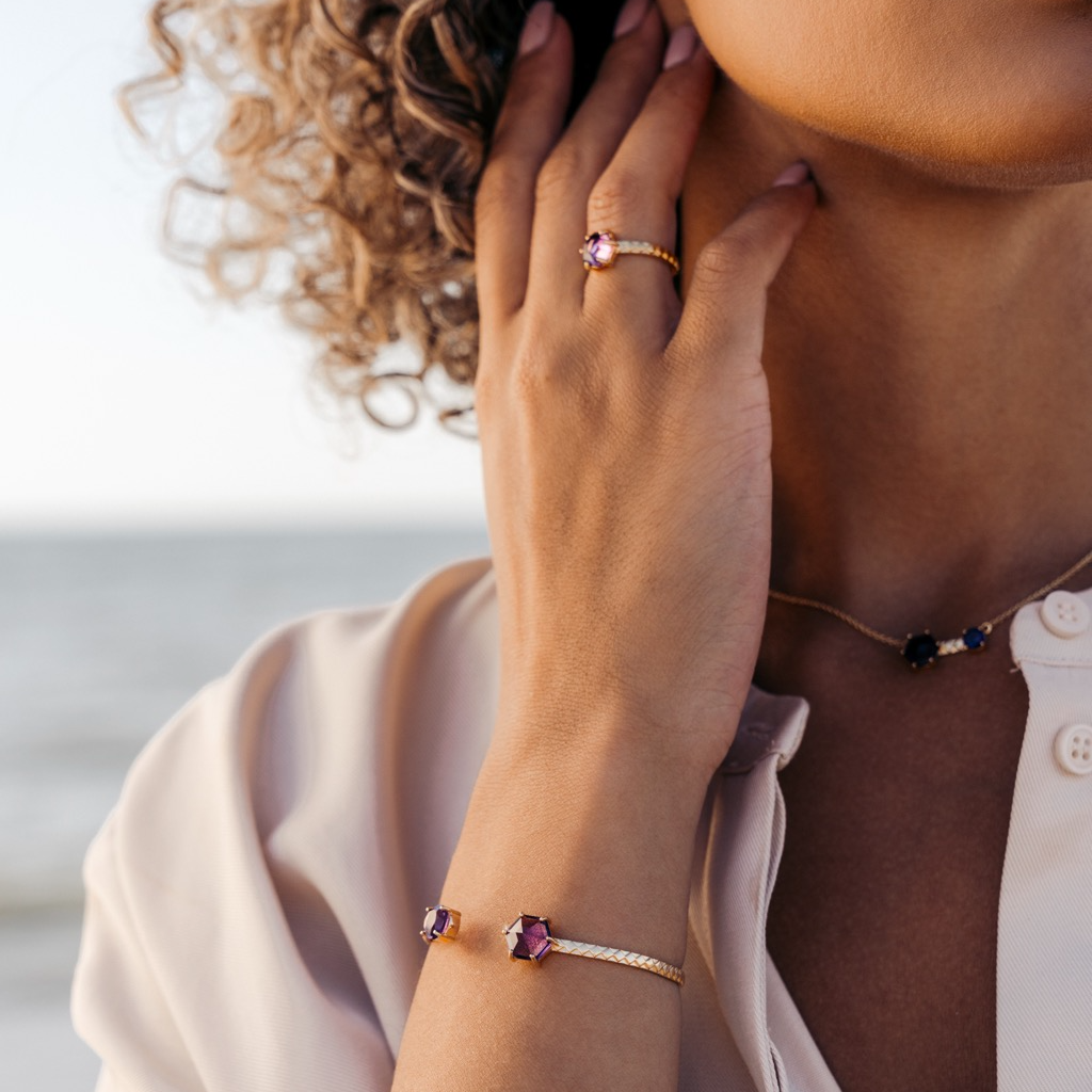 Bangle Viola 1, Guld