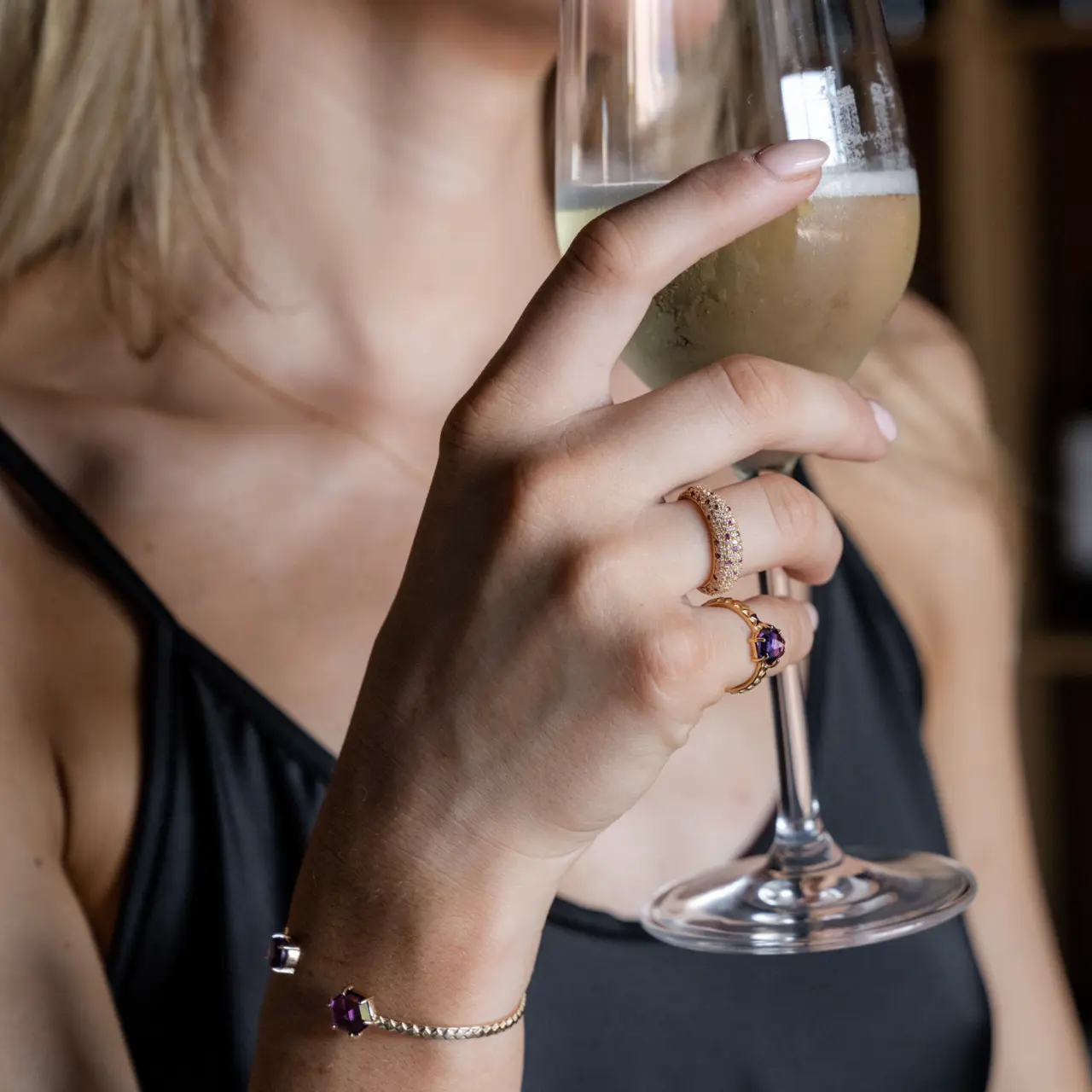 Bangle Viola 1, Guld