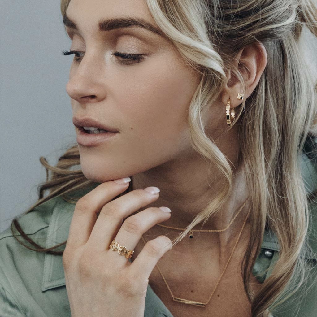 Ring, Anima Gemella 1 - Förgyllt 6