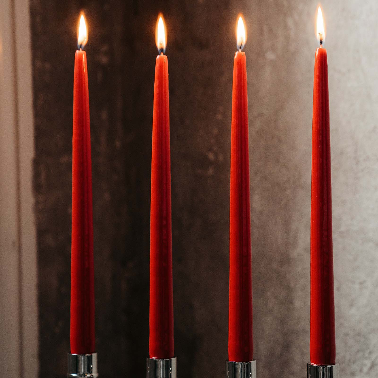 Herrgårdsljus - Röda Glans