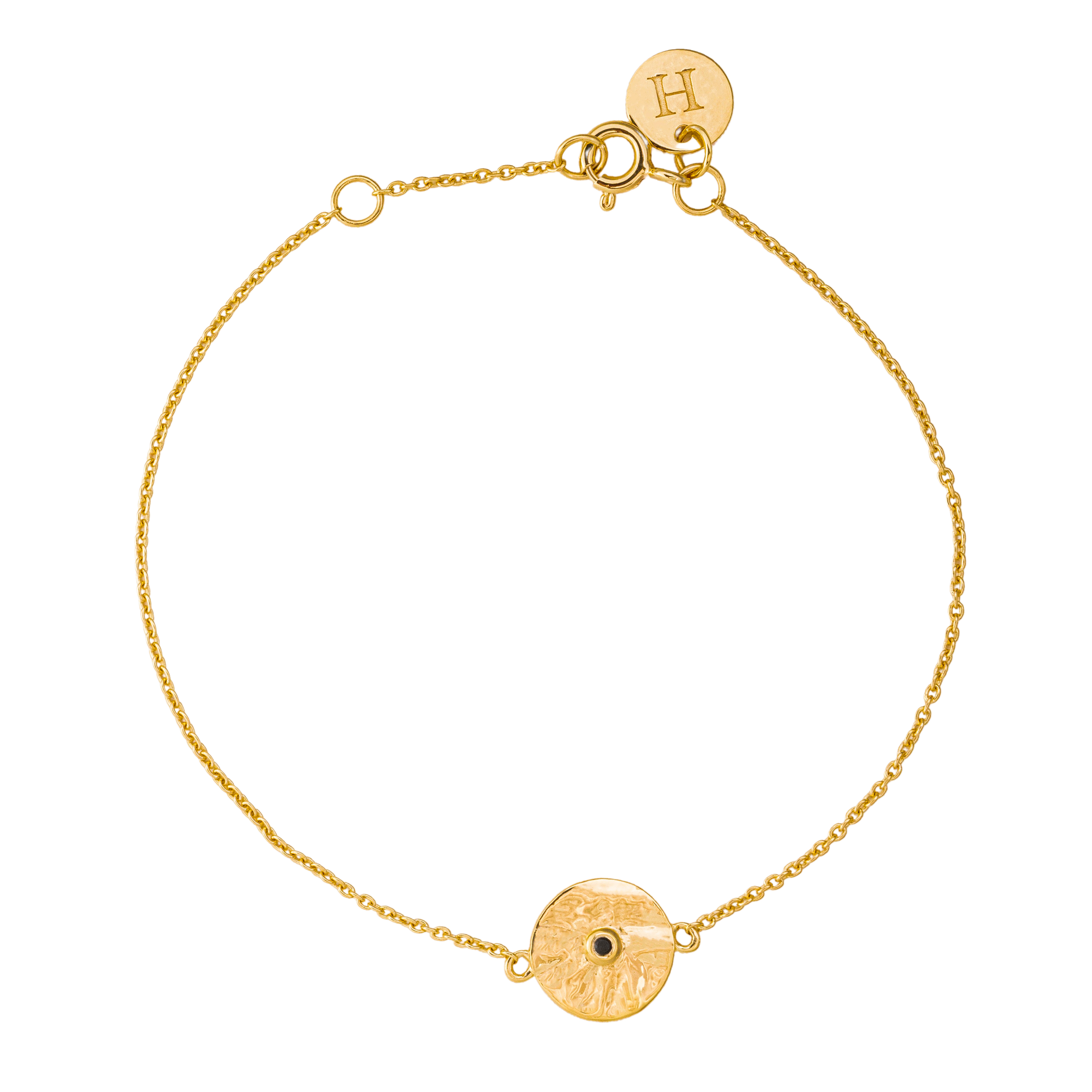 Armband Luna Nero, guld