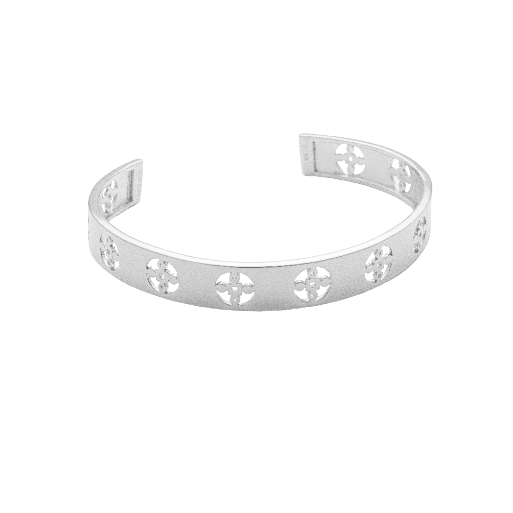 Bangle Anima Gemella, Silver
