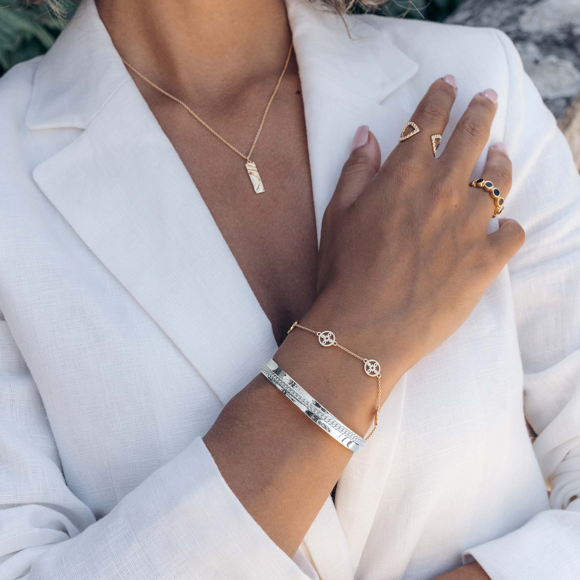 Bangle Bella, Silver