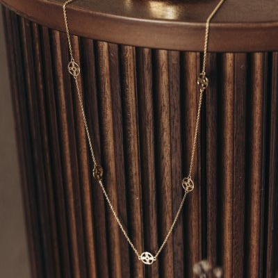 Halsband, Anima Gemella 2 - Förgyllt