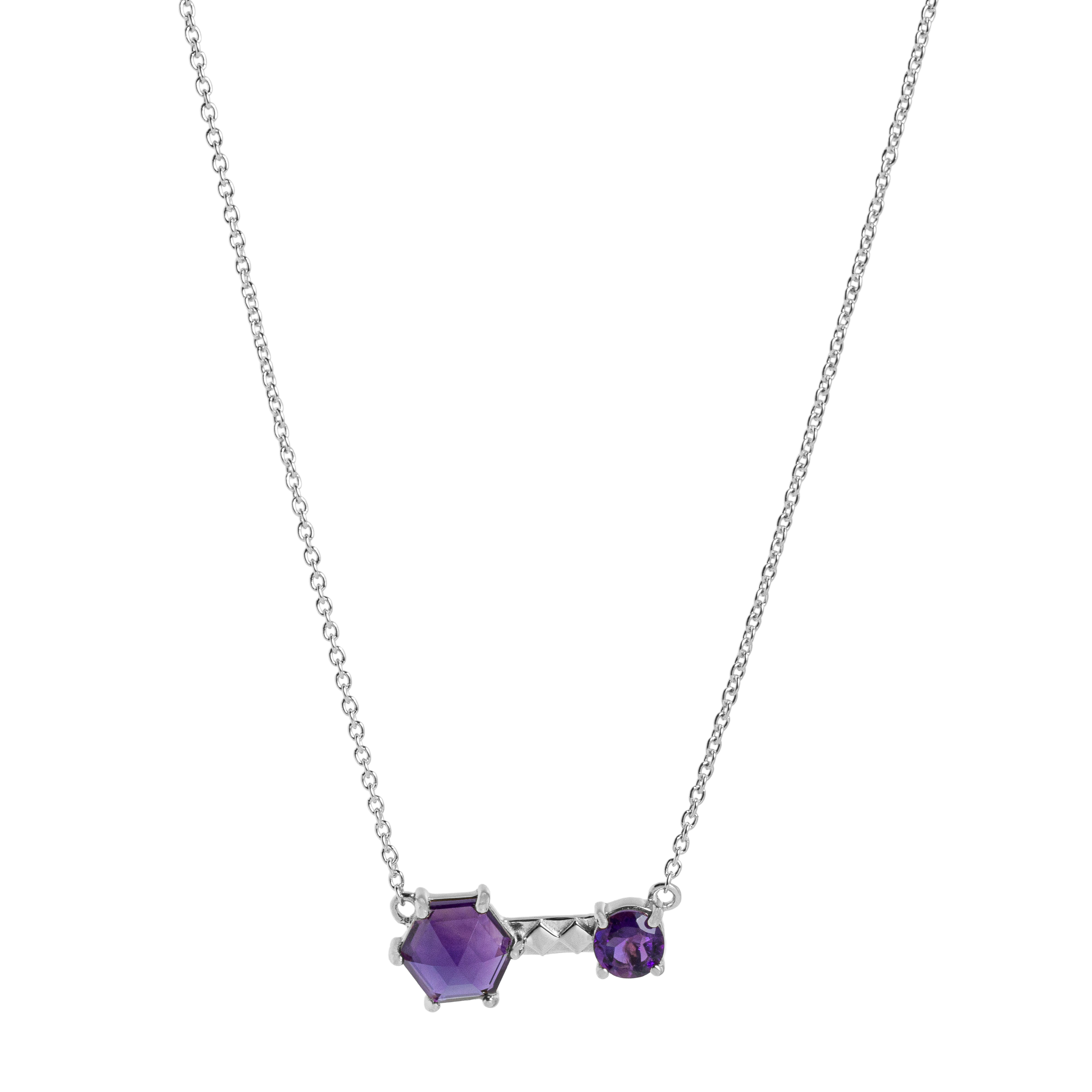 Halsband Viola, silver