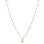 Halsband, Glam Bianco - Förgyllt