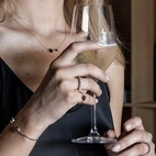 Halsband Viola, guld