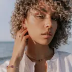 Halsband Viola, guld