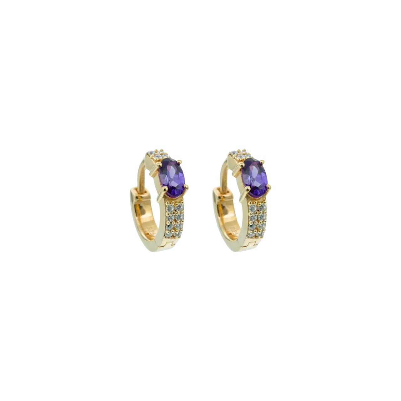 Hoops, Glam 1 Viola - Guld