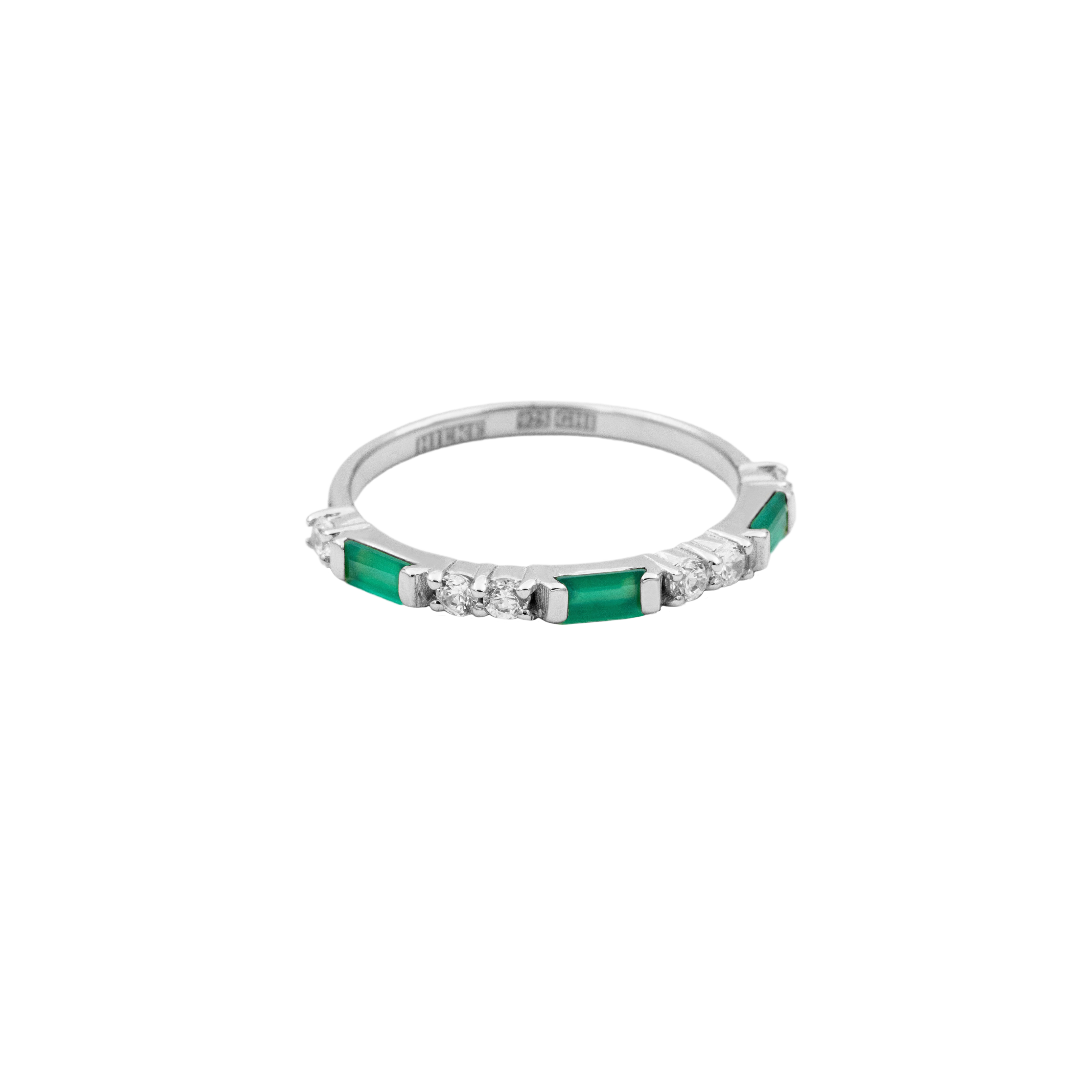 Ring Illuminare 2 Verde, Silver 8