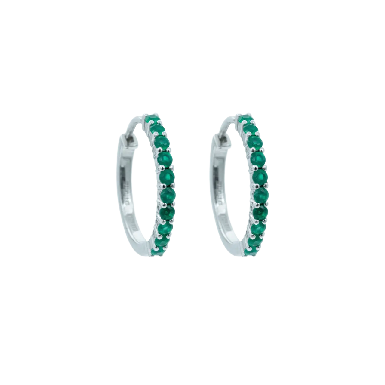 Hoops, Illuminare 1 Verde - Silver