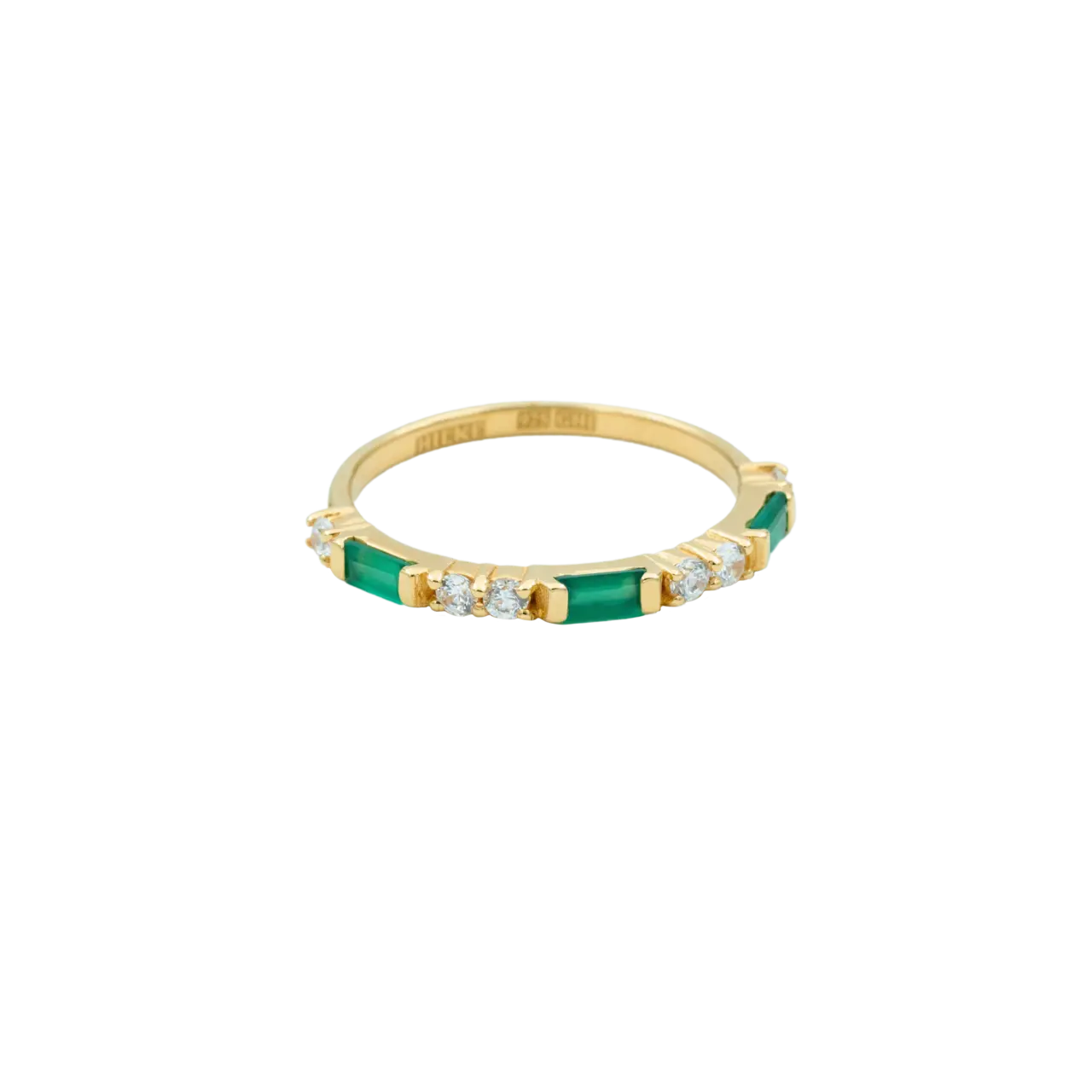 Ring, Illuminare 2 Verde - Förgyllt 8