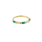 Ring, Illuminare 2 Verde - Förgyllt 8