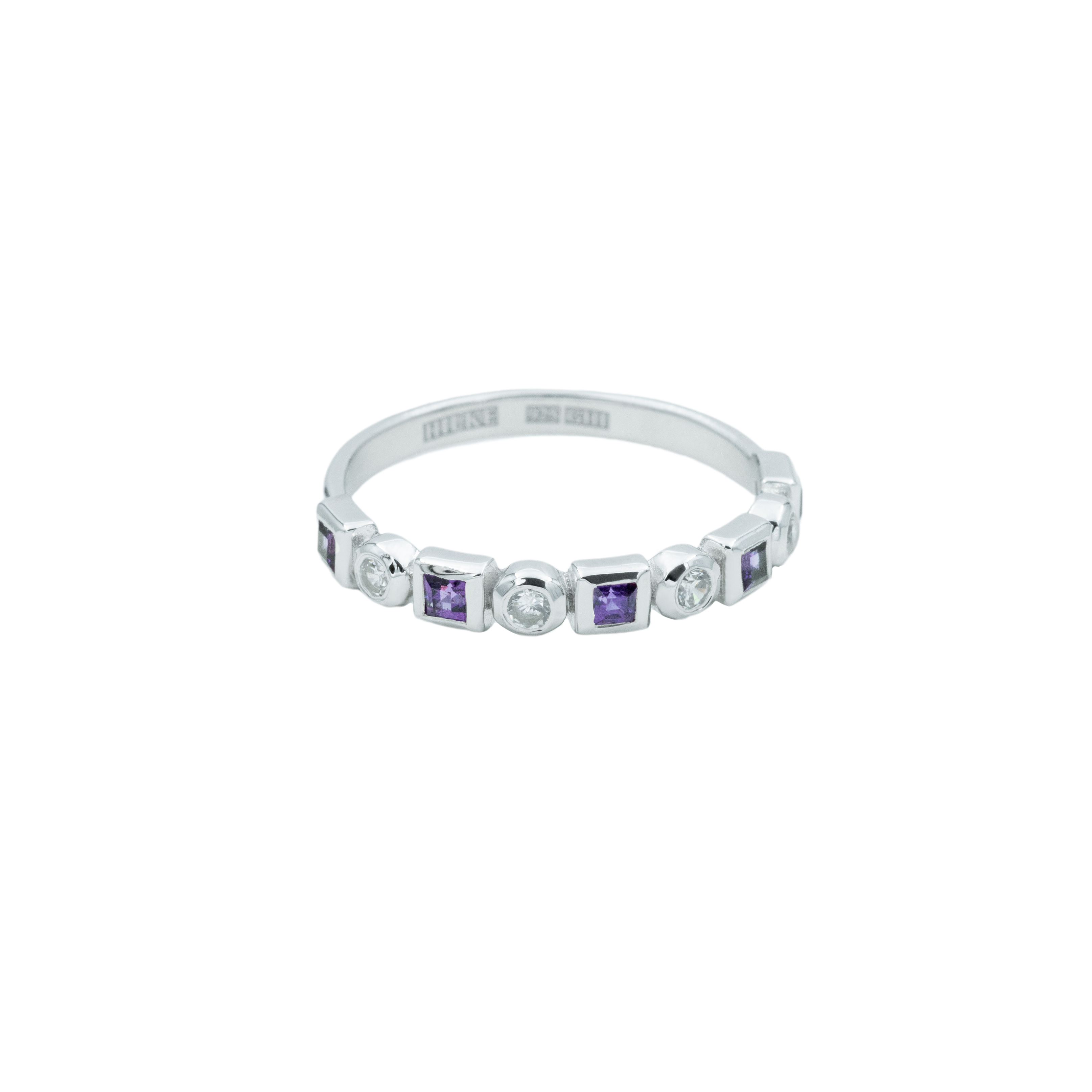 Ring, Viola Silver