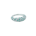 Ring, Illuminare 1 Verde - Silver 7