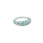 Ring, Illuminare 1 Verde - Silver 7