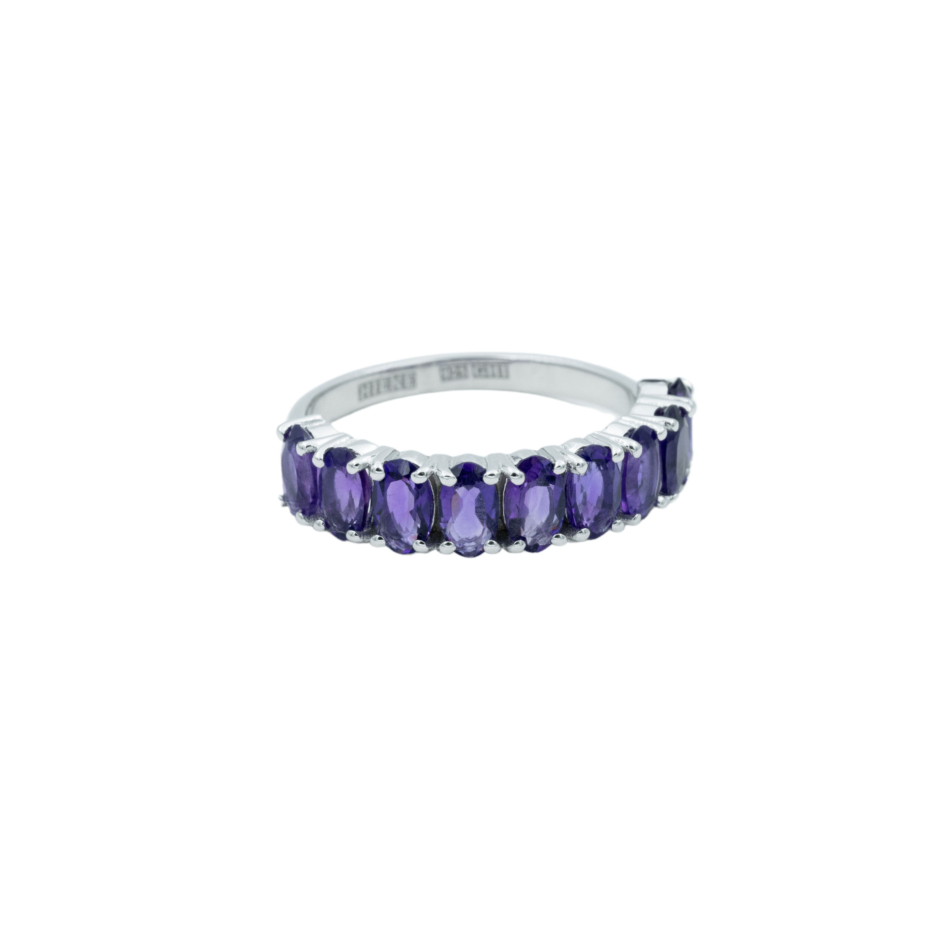 Ring, Glam 1, Viola Silver