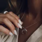 Halsband, Luna - Silver