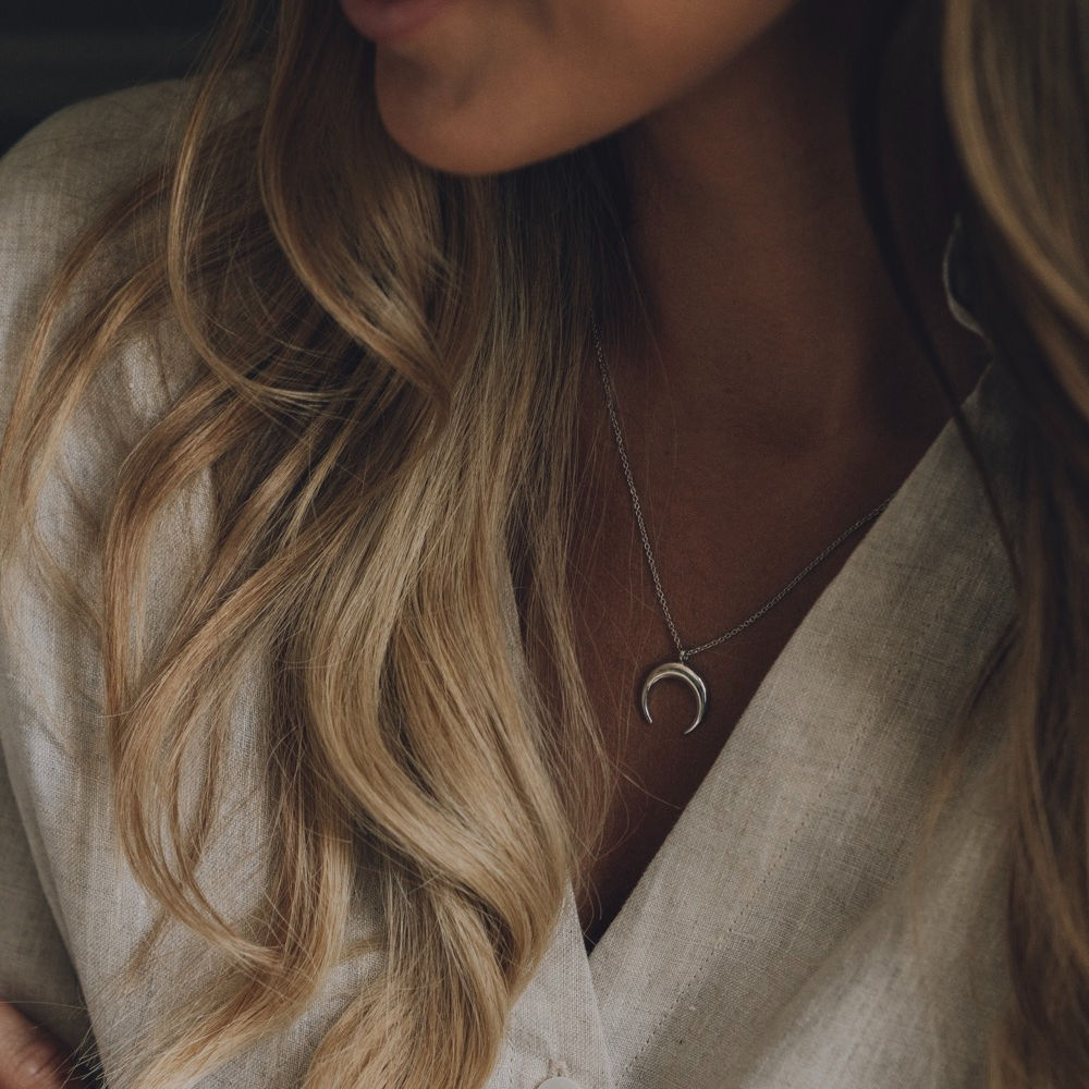 Halsband, Luna - Silver