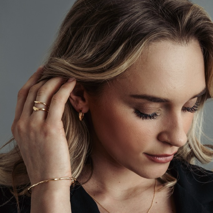 Ring, Lignano 2 - Förgyllt 6