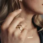 Ring, Lignano 2 - Förgyllt 6