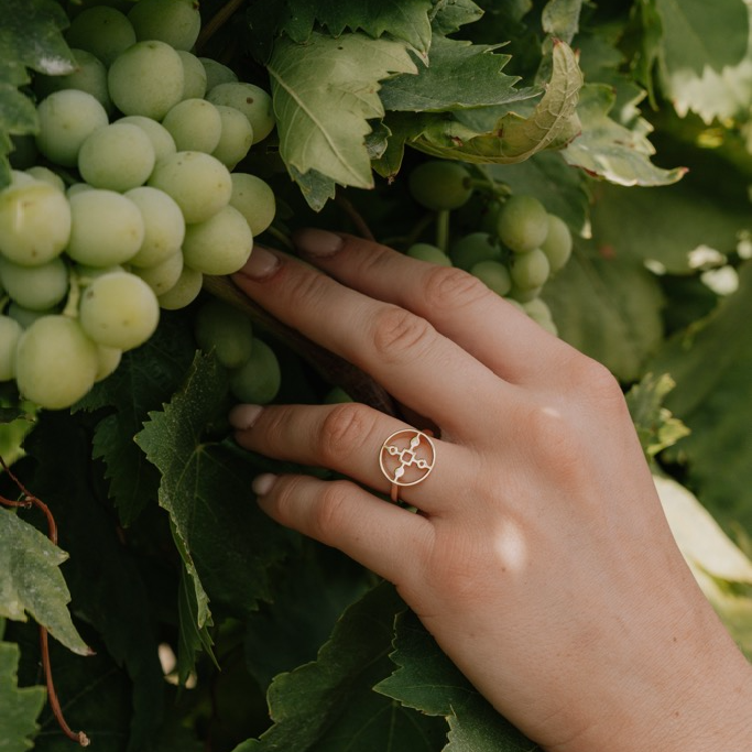 Ring, Anima Gemella 2 - Förgyllt 6