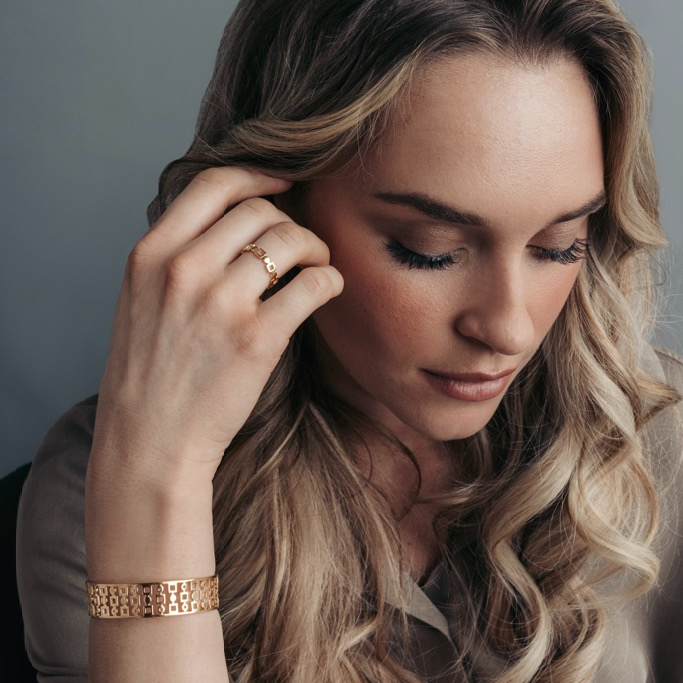 Ring, Anima - Förgyllt 6