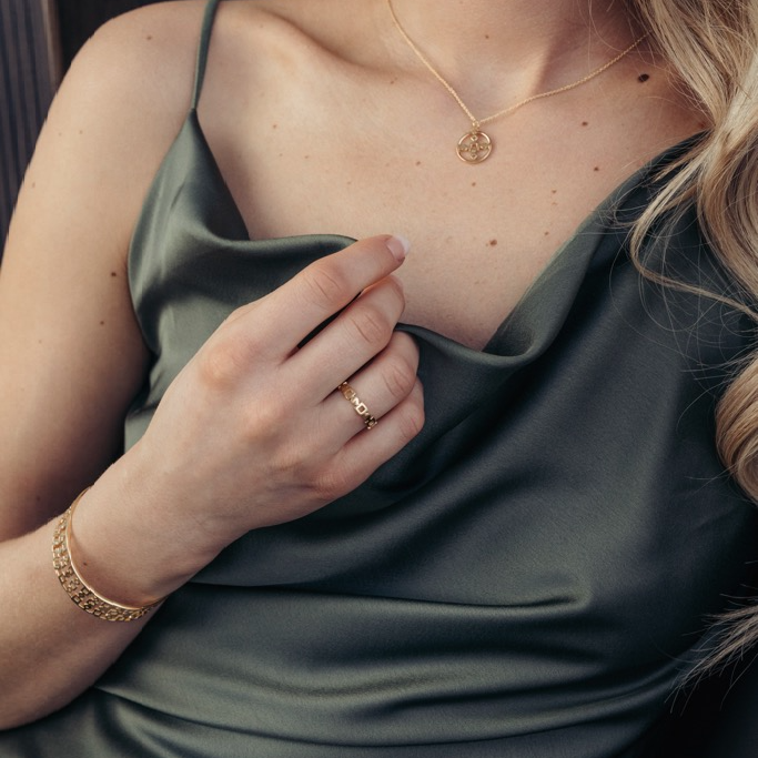 Ring, Anima - Förgyllt 6