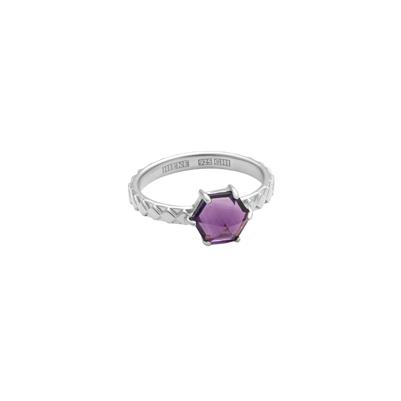 Ring, Viola 1 - Silver 8