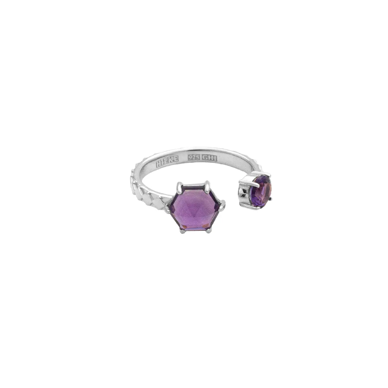 Ring, Viola 2 - Silver 6