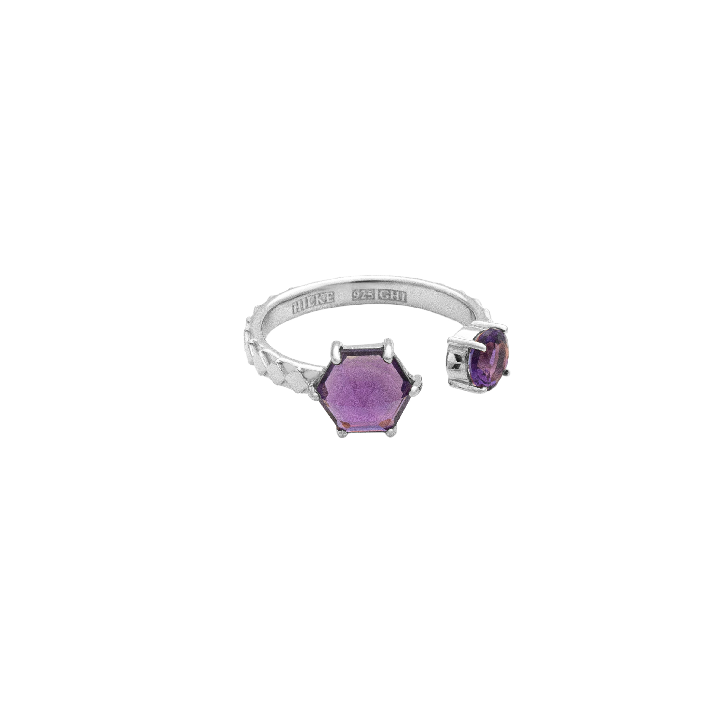 Ring, Viola 2 - Silver 8