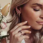 Ring, Viola 2 - Förgyllt 8