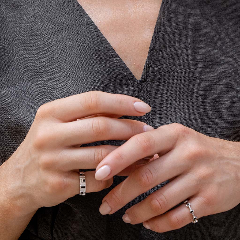 Ring, Portofino 2 - Silver 7