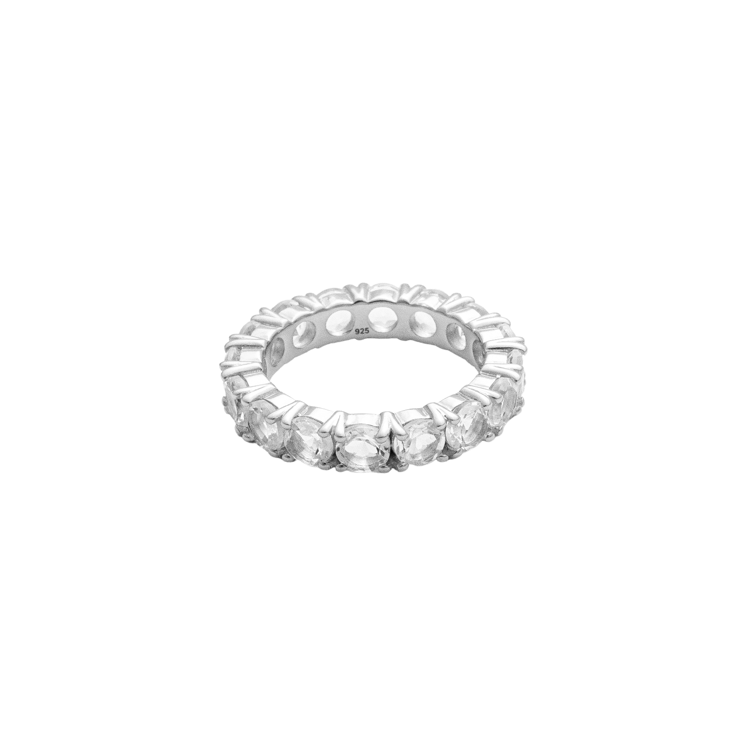 Ring La Moda Bianco, Silver 8