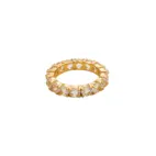 Ring, La Moda Bianco - Förgyllt 6