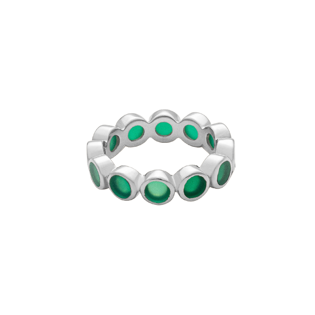 Ring, La Moda Verde 1 - Silver 8