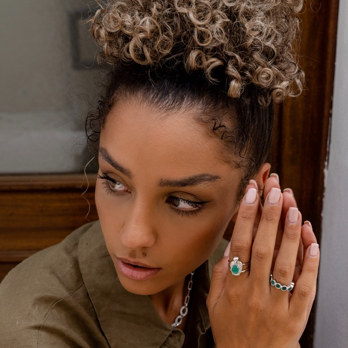 Ring, Aquila Verde - Silver 6