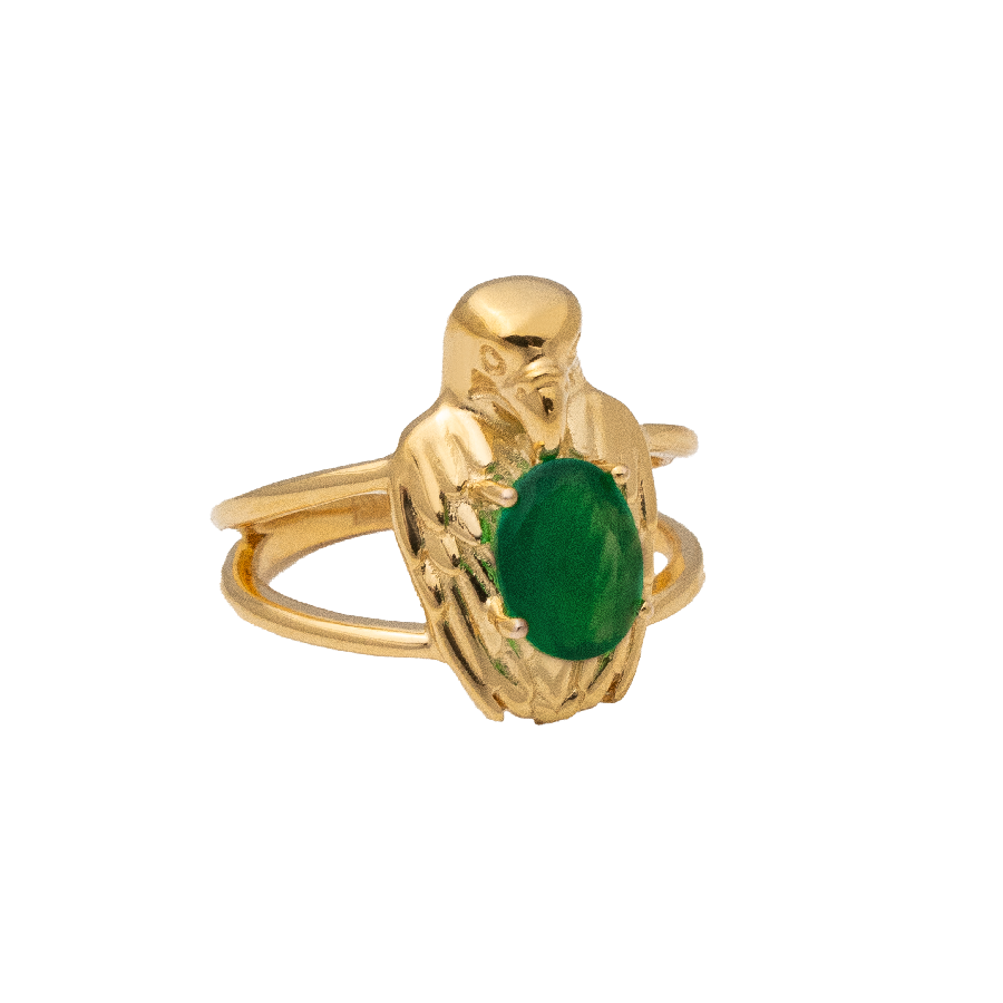 Ring Aquila Verde, Guld 8