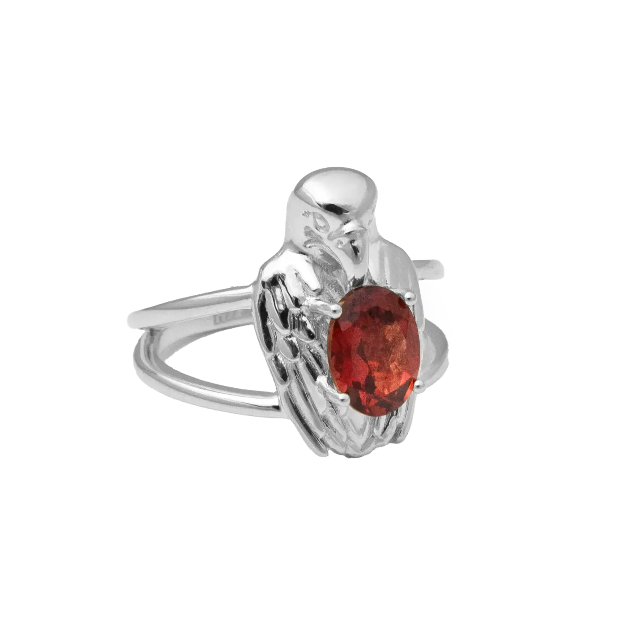 Ring, Aquila Rosso - Silver 8