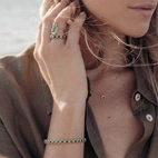 Ring, La Moda Verde 1 - Förgyllt 6