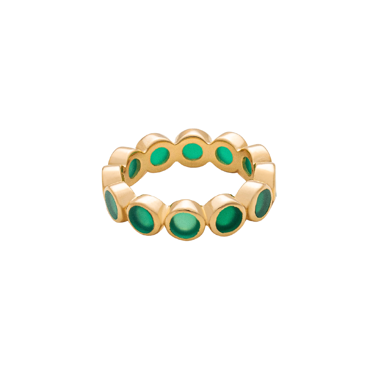 Ring, La Moda Verde 1 - Förgyllt 6