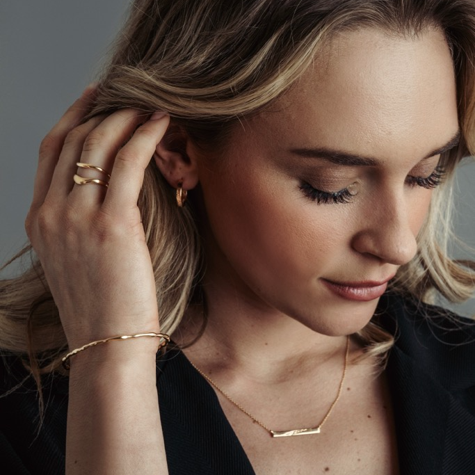 Ring, lignano 1 - Förgyllt 6