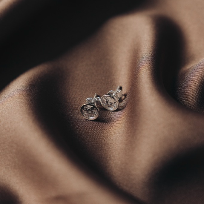 Earrings, Anima Gemella - Silver