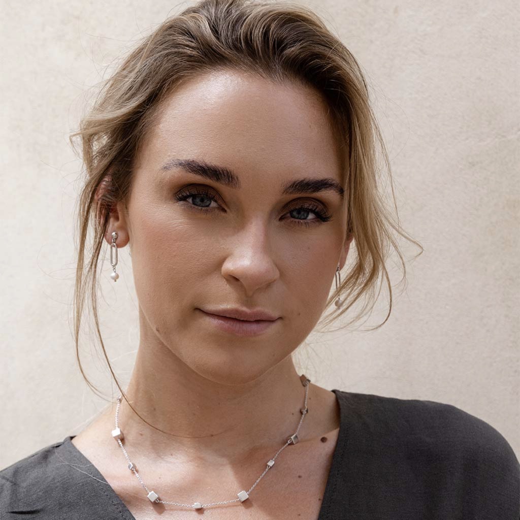 Örhängen, Gemma - Silver