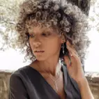 Örhänge Donna, Silver