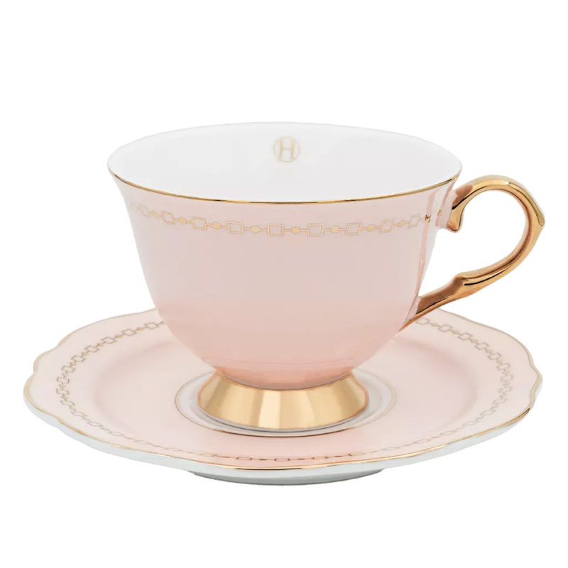 Kopp med fat - Anima Cielo Rosa