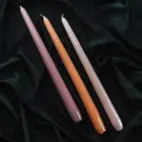 Herrgårdsljus - Rosa Metallic
