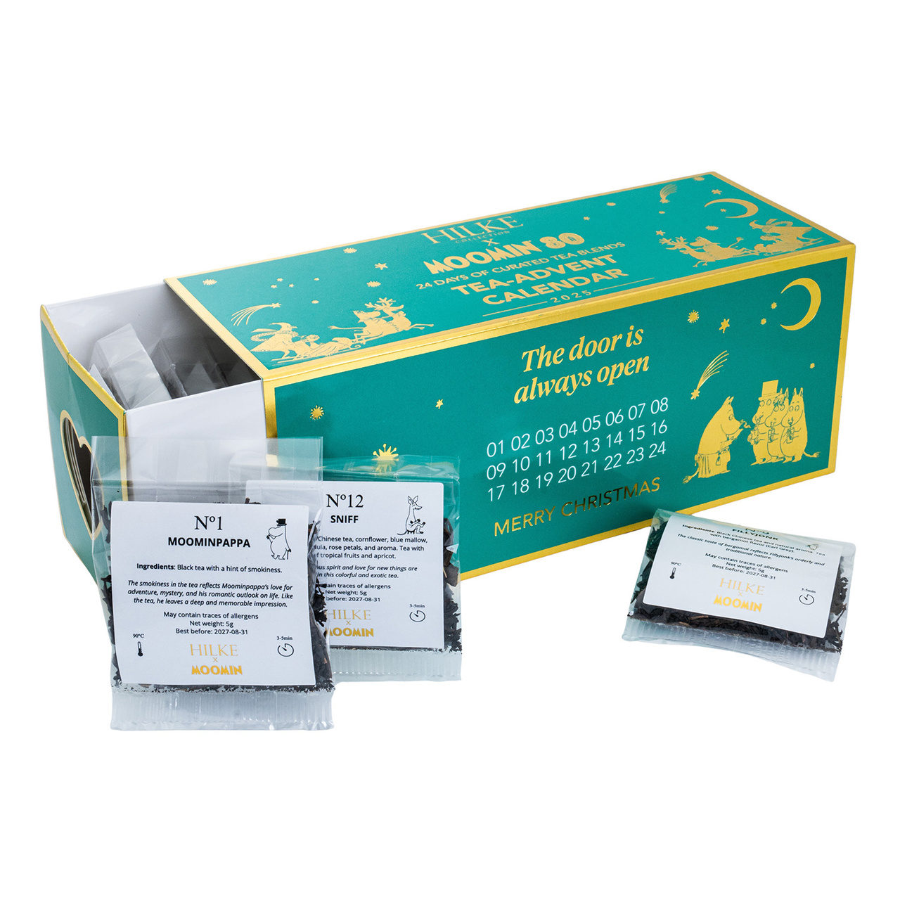 Teadventskalender Hilke X Mumin